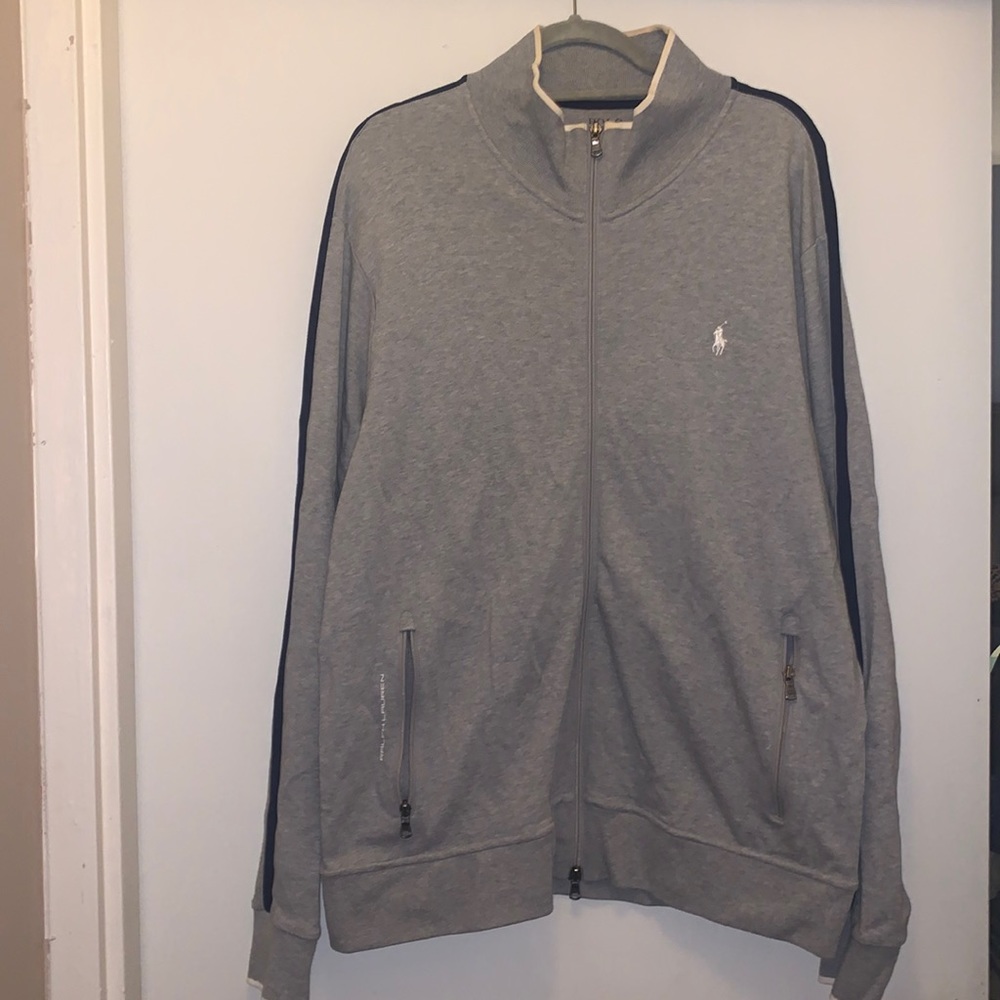 Smooth cotton Polo Ralph Lauren track jacket